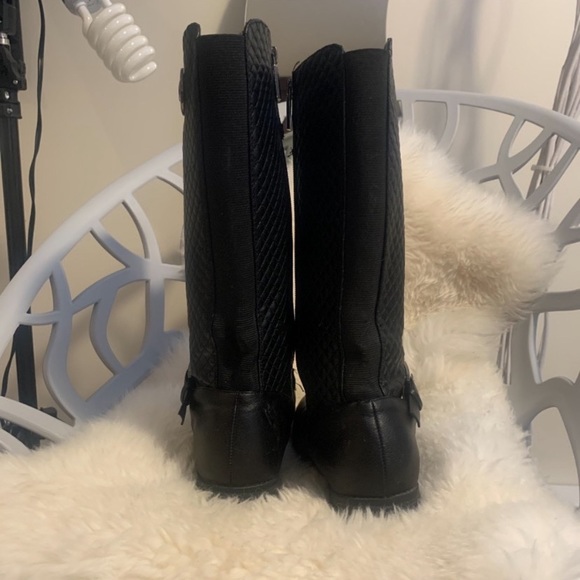SOLDDD!!! Youth Michael Kors (MK) Thigh-high Zip-up Boots - Picture 6 of 8
